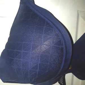 Ashley Graham 42C Navy Blue Bra